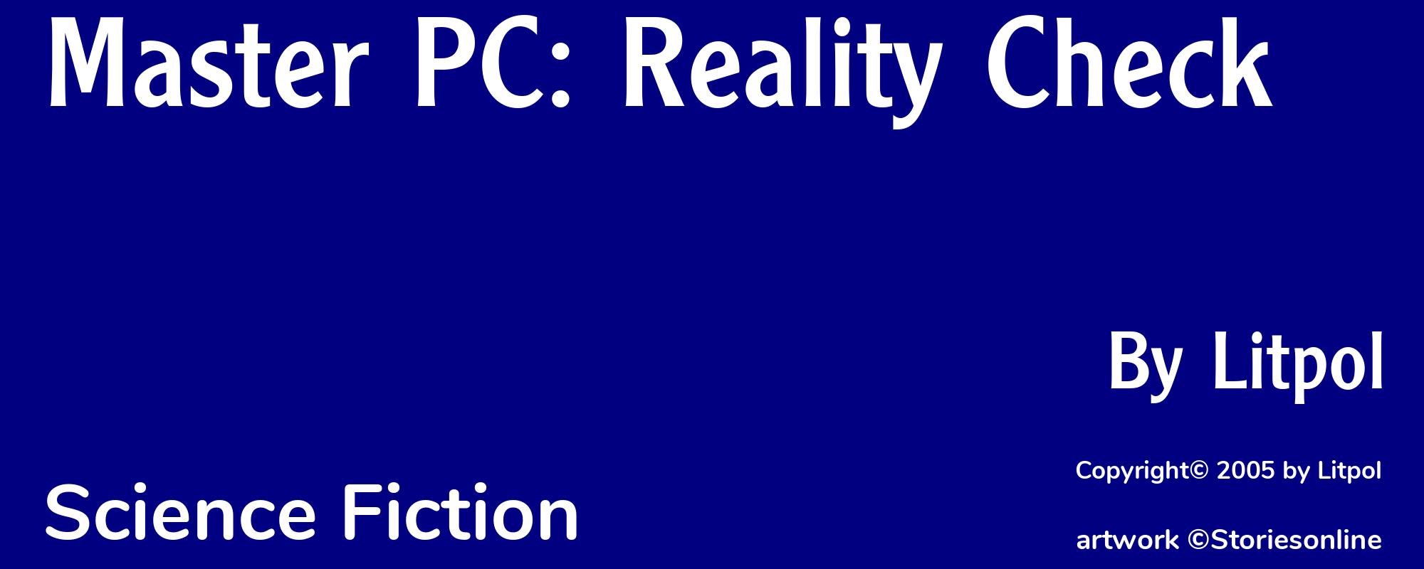 Master PC: Reality Check - Cover