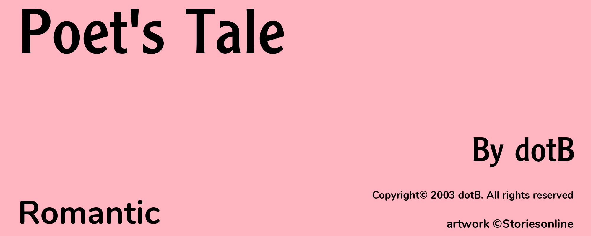 Poet's Tale - Cover