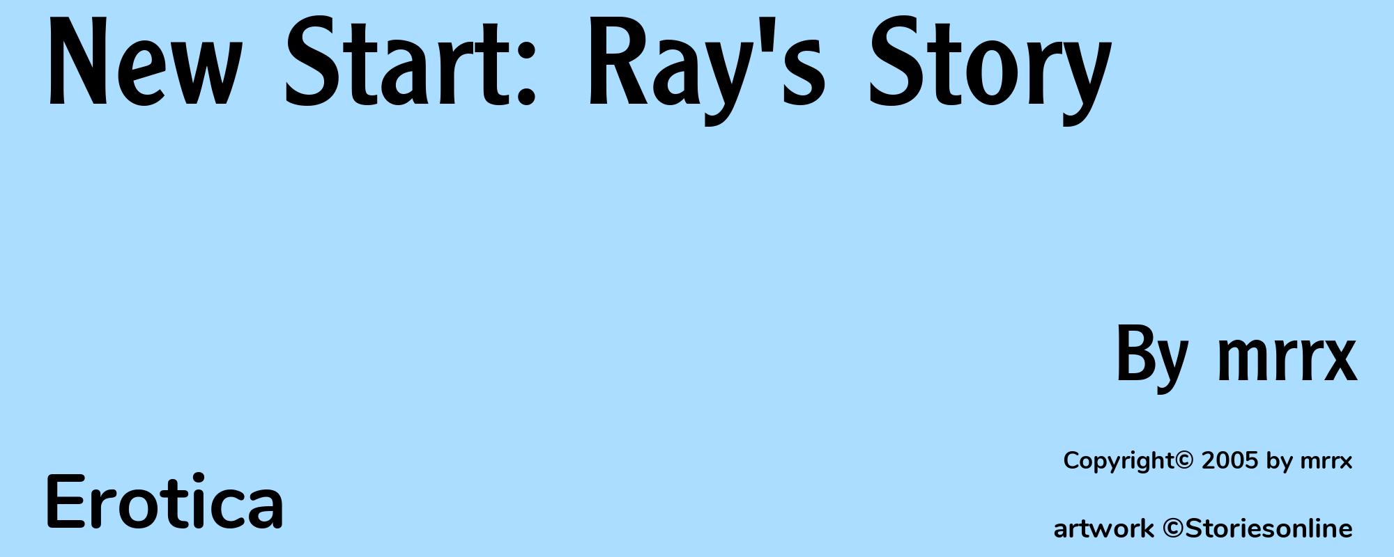 New Start: Ray's Story - Cover