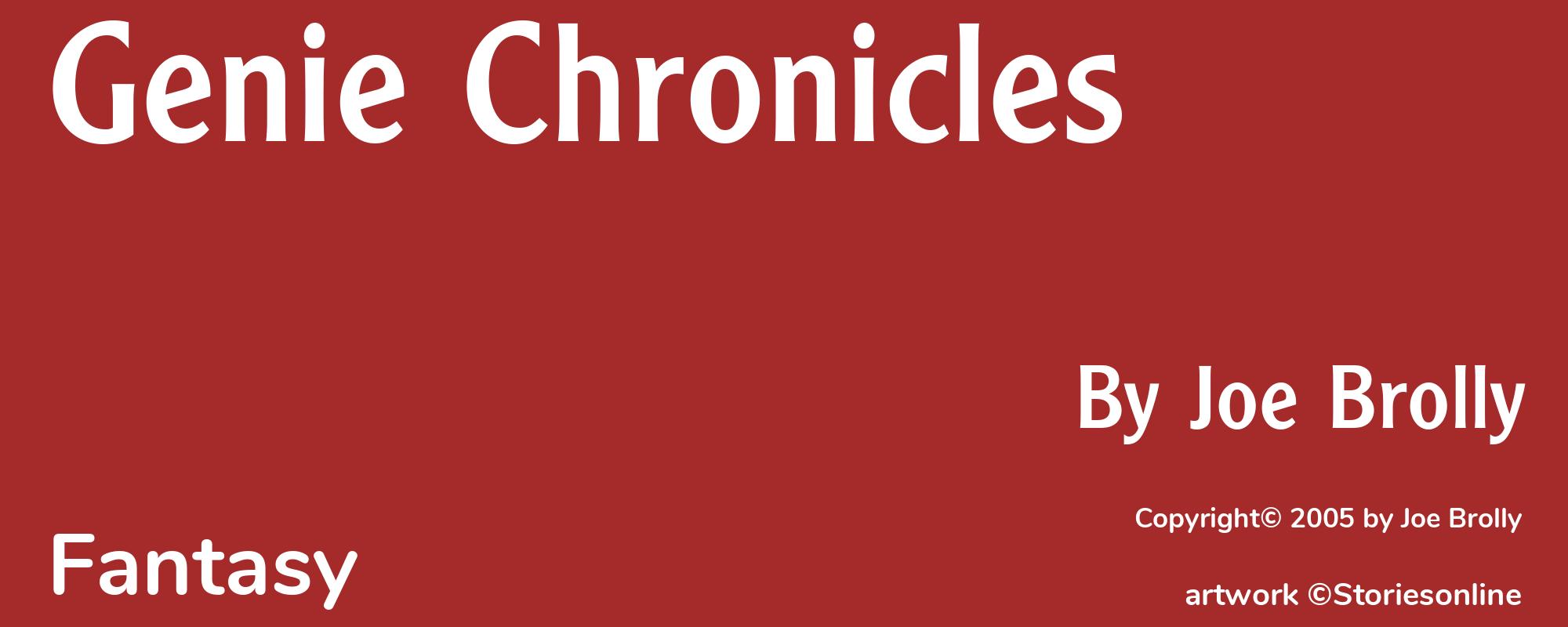 Genie Chronicles - Cover