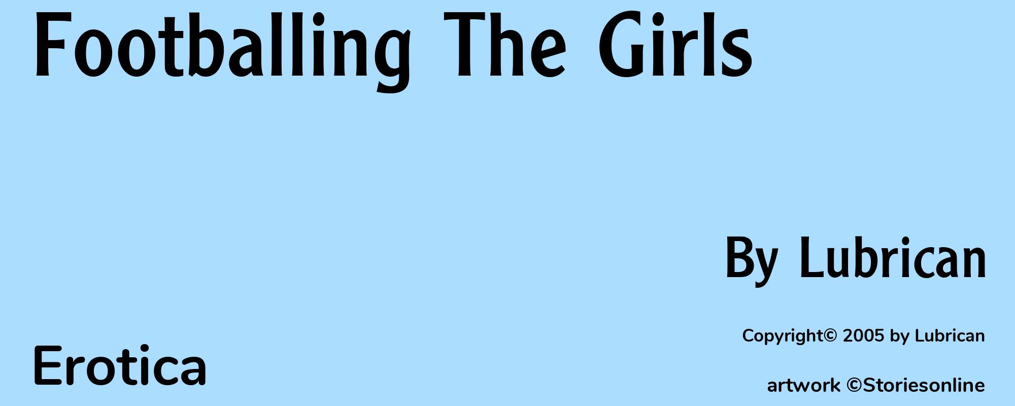 Footballing The Girls - Cover