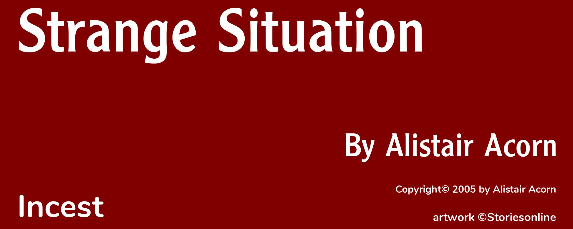 Strange Situation - Cover