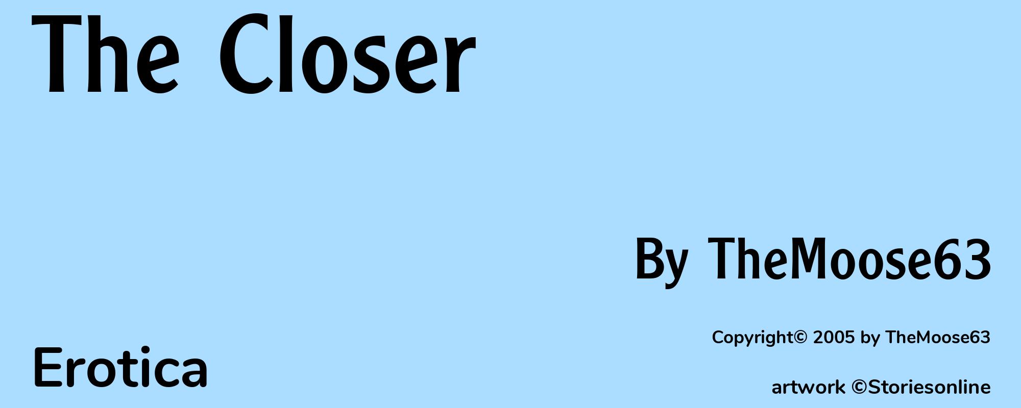 The Closer - Cover