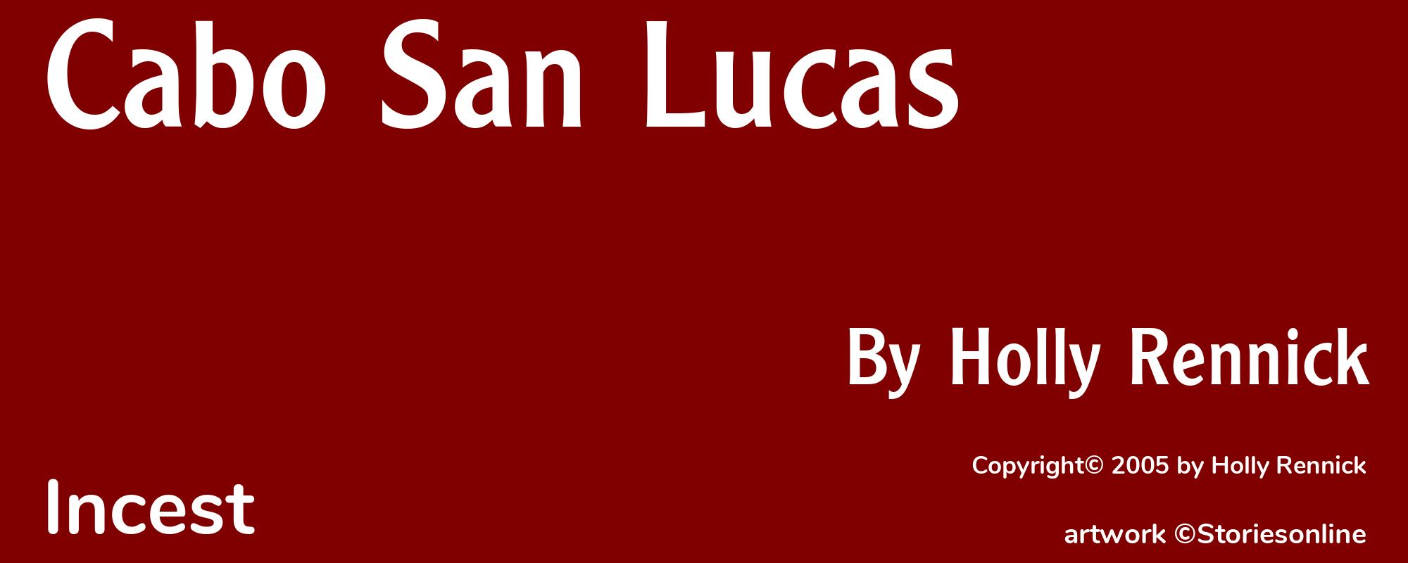 Cabo San Lucas - Cover