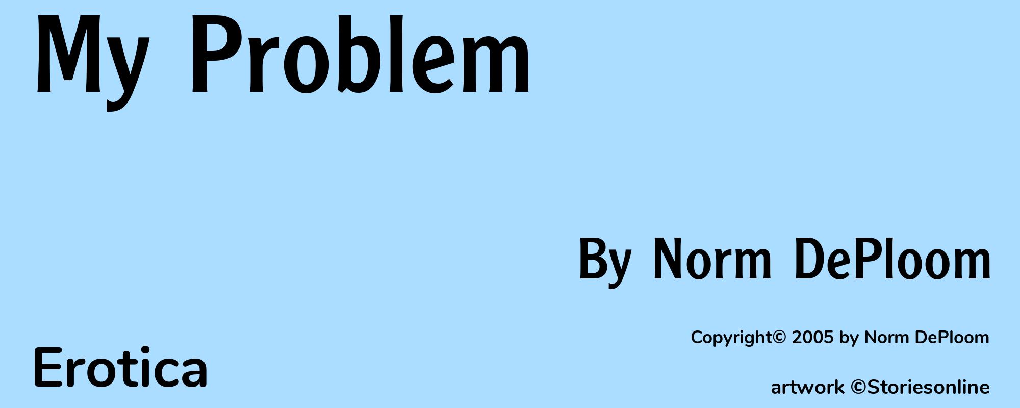 My Problem - Cover