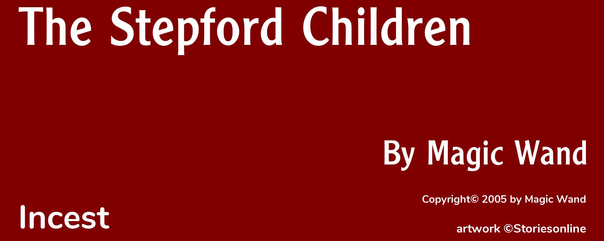 The Stepford Children - Cover
