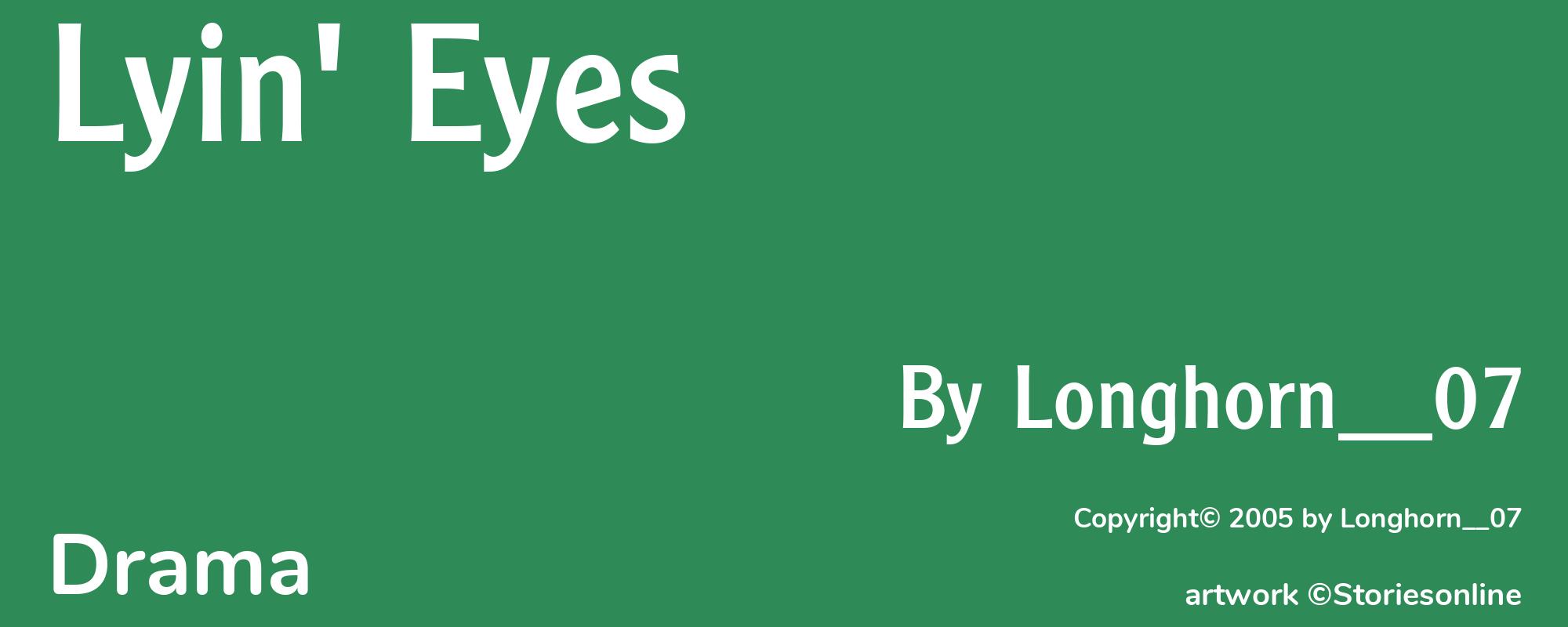 Lyin' Eyes - Cover