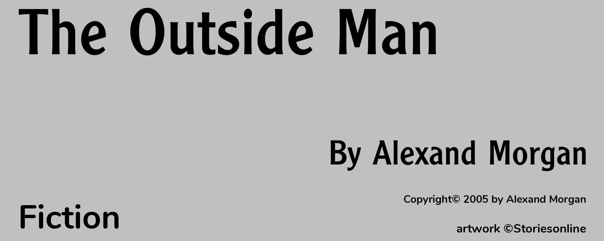 The Outside Man - Cover