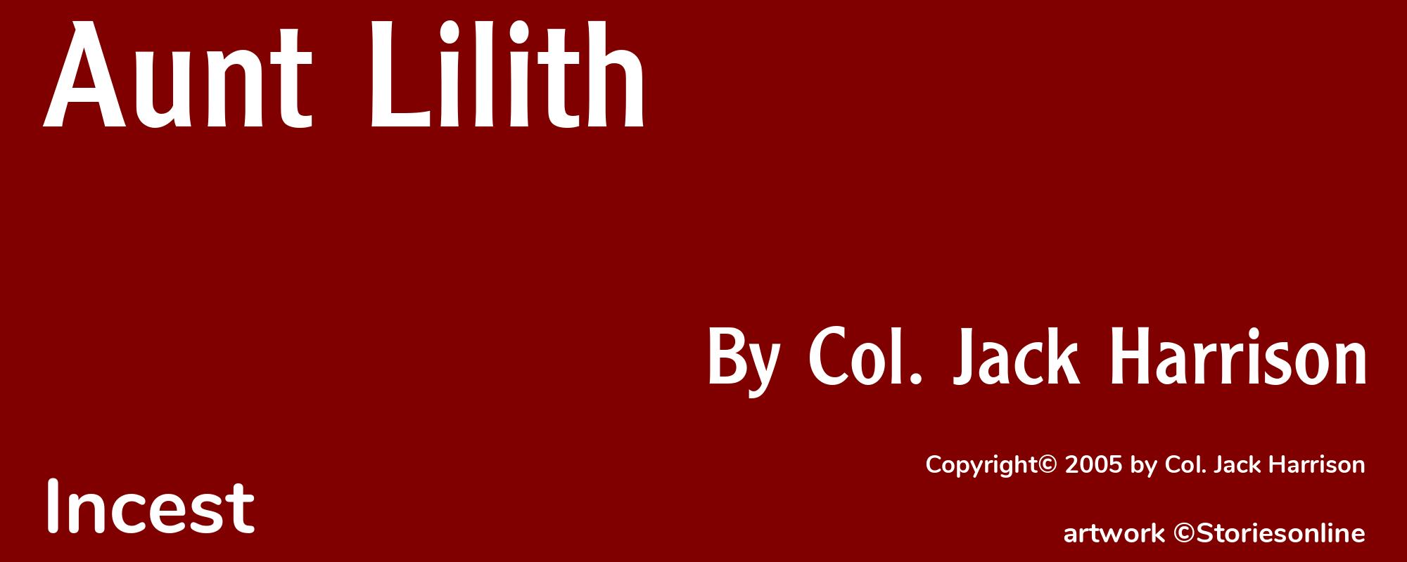 Aunt Lilith - Cover