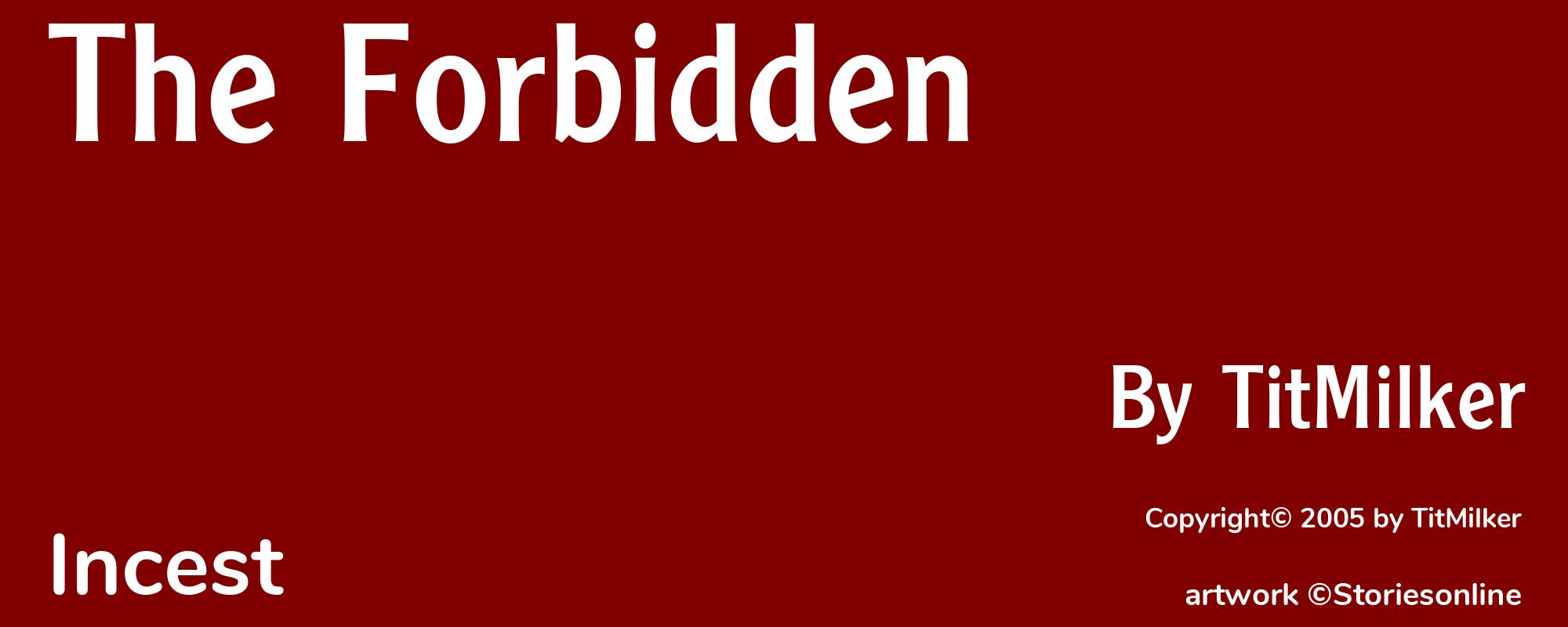 The Forbidden - Cover
