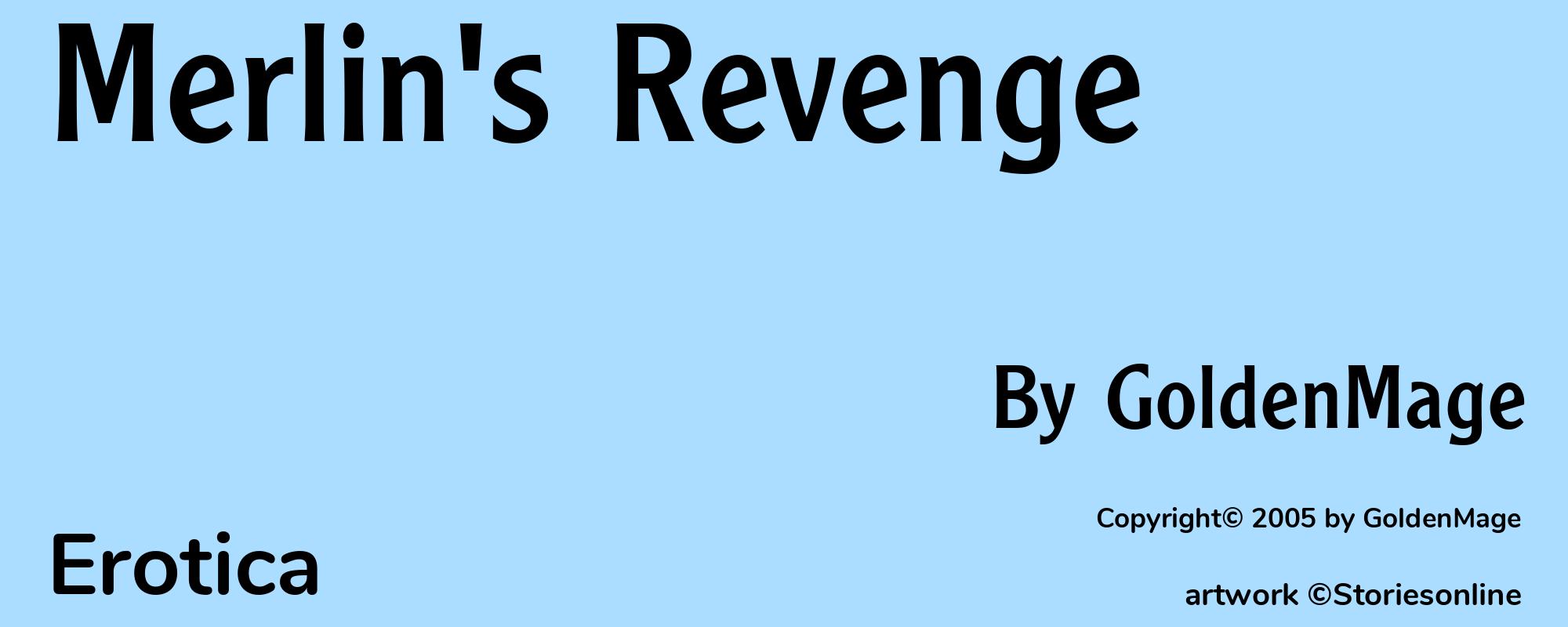 Merlin's Revenge - Cover