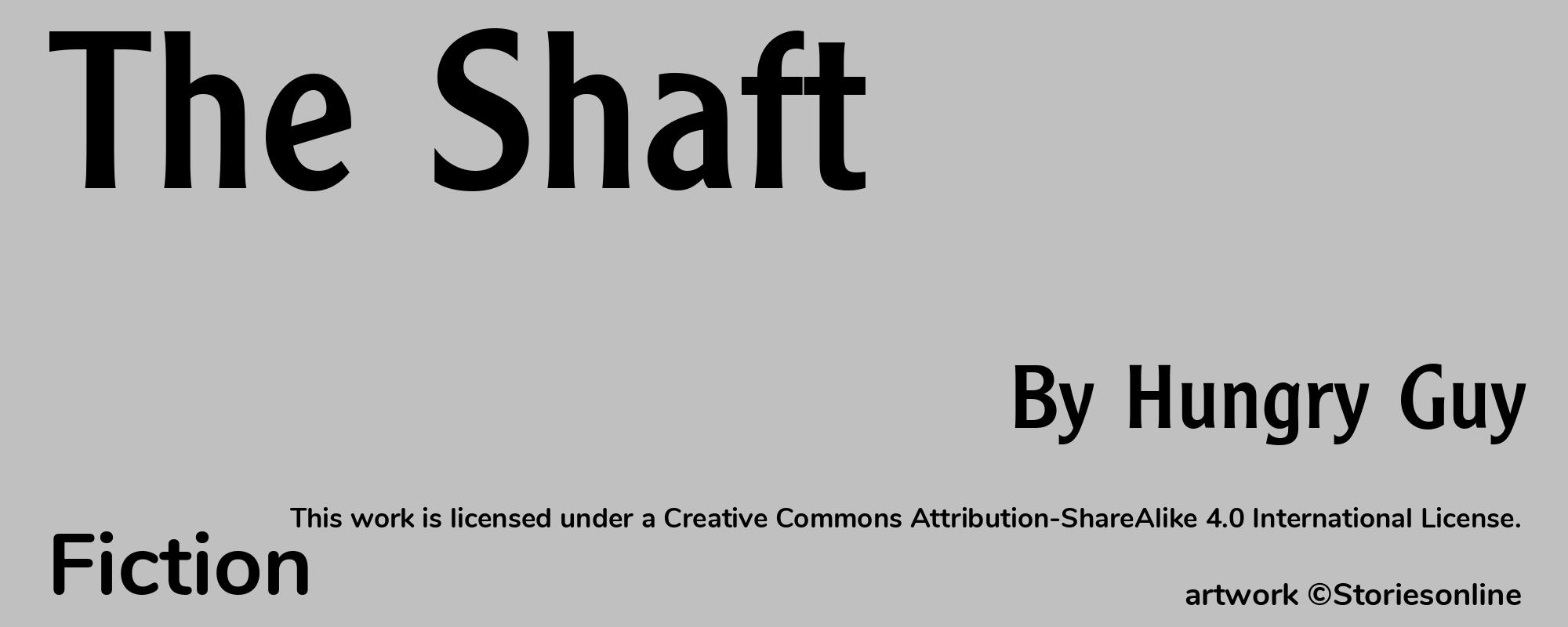 The Shaft - Cover