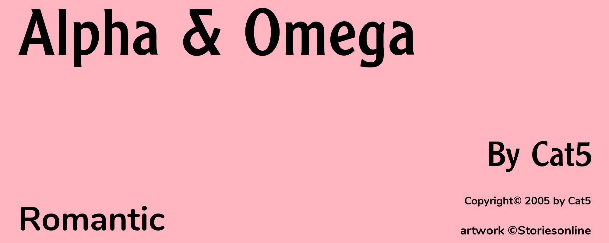 Alpha & Omega - Cover