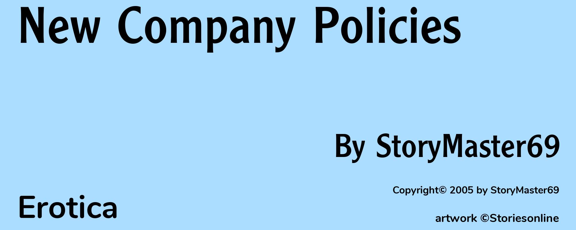 New Company Policies - Cover