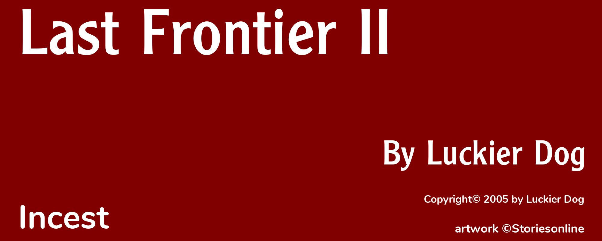 Last Frontier II - Cover