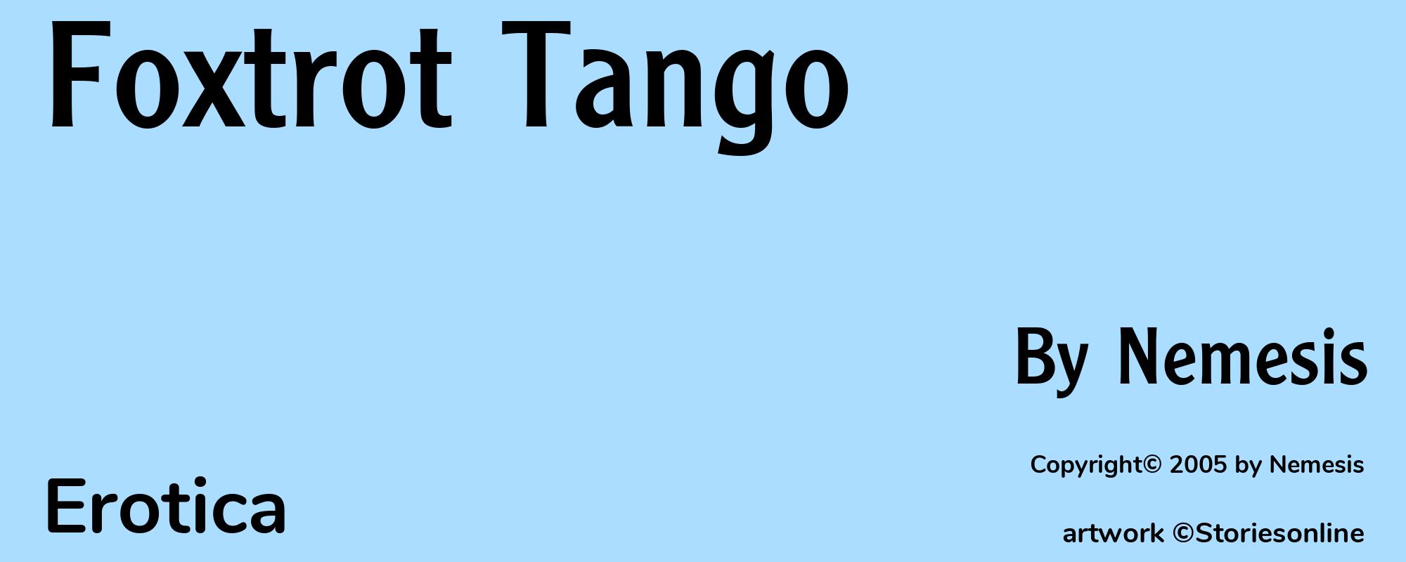 Foxtrot Tango - Cover