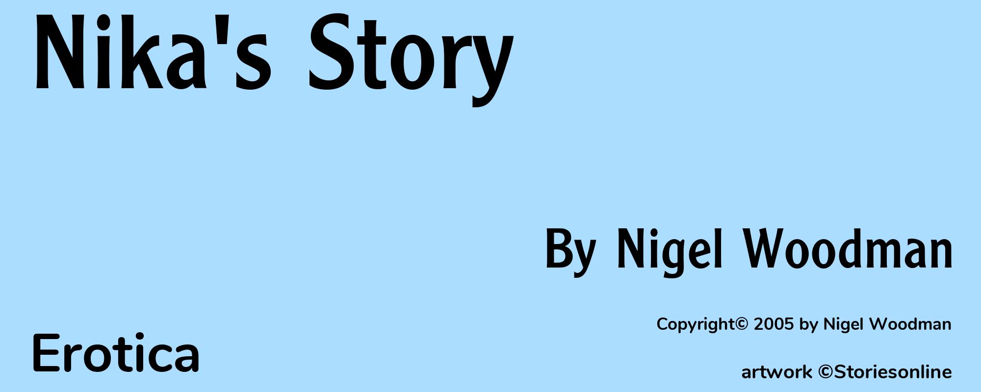 Nika's Story - Cover