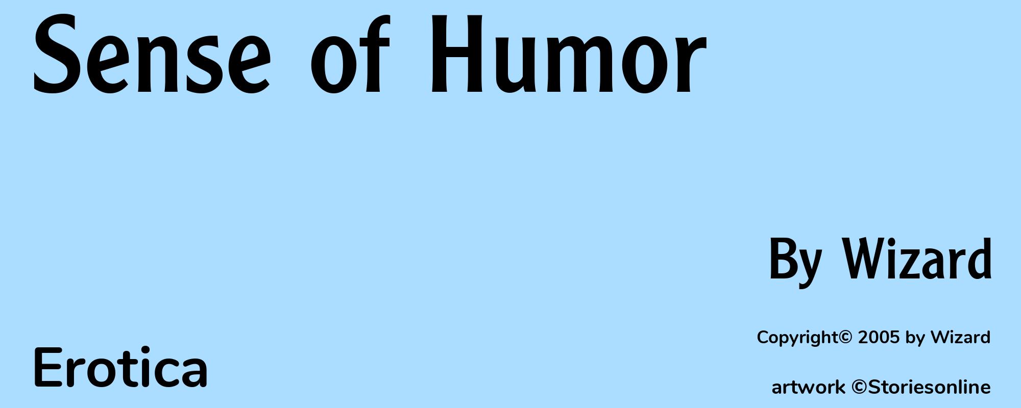 Sense of Humor - Cover