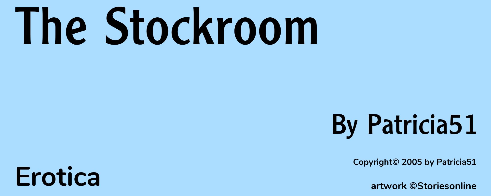 The Stockroom - Cover