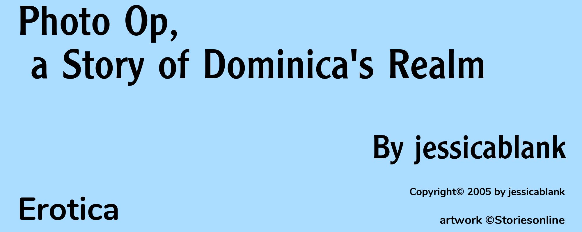 Photo Op, a Story of Dominica's Realm - Cover