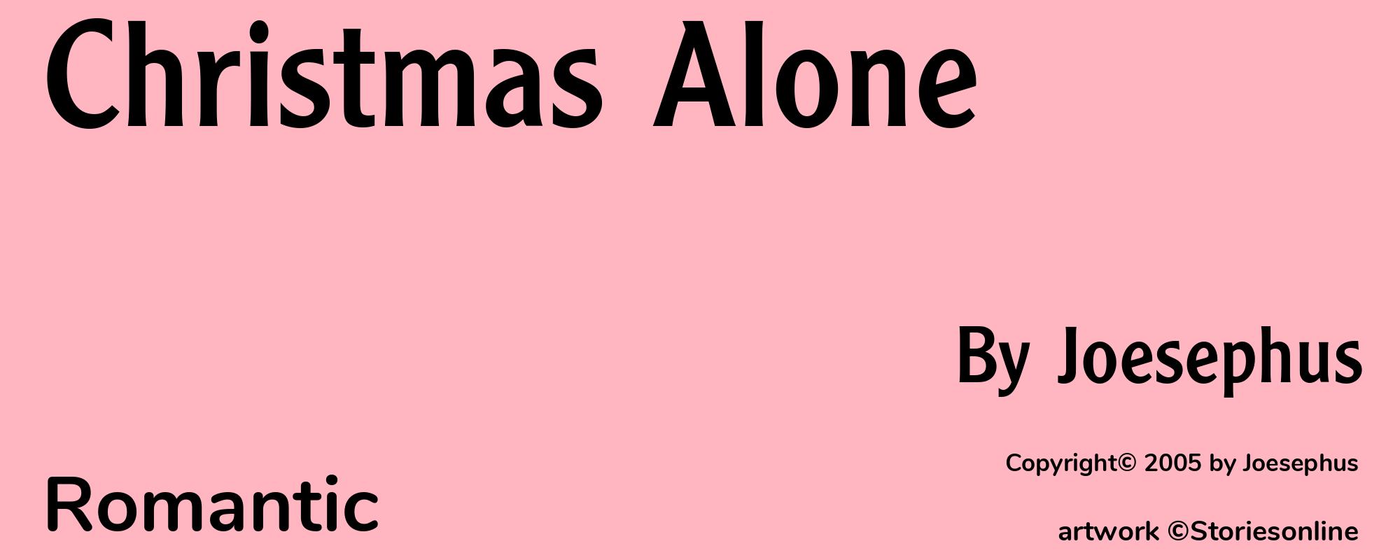 Christmas Alone - Cover