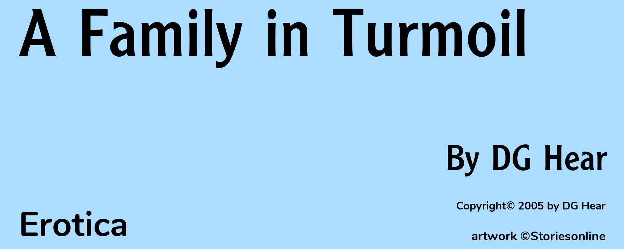 A Family in Turmoil - Cover