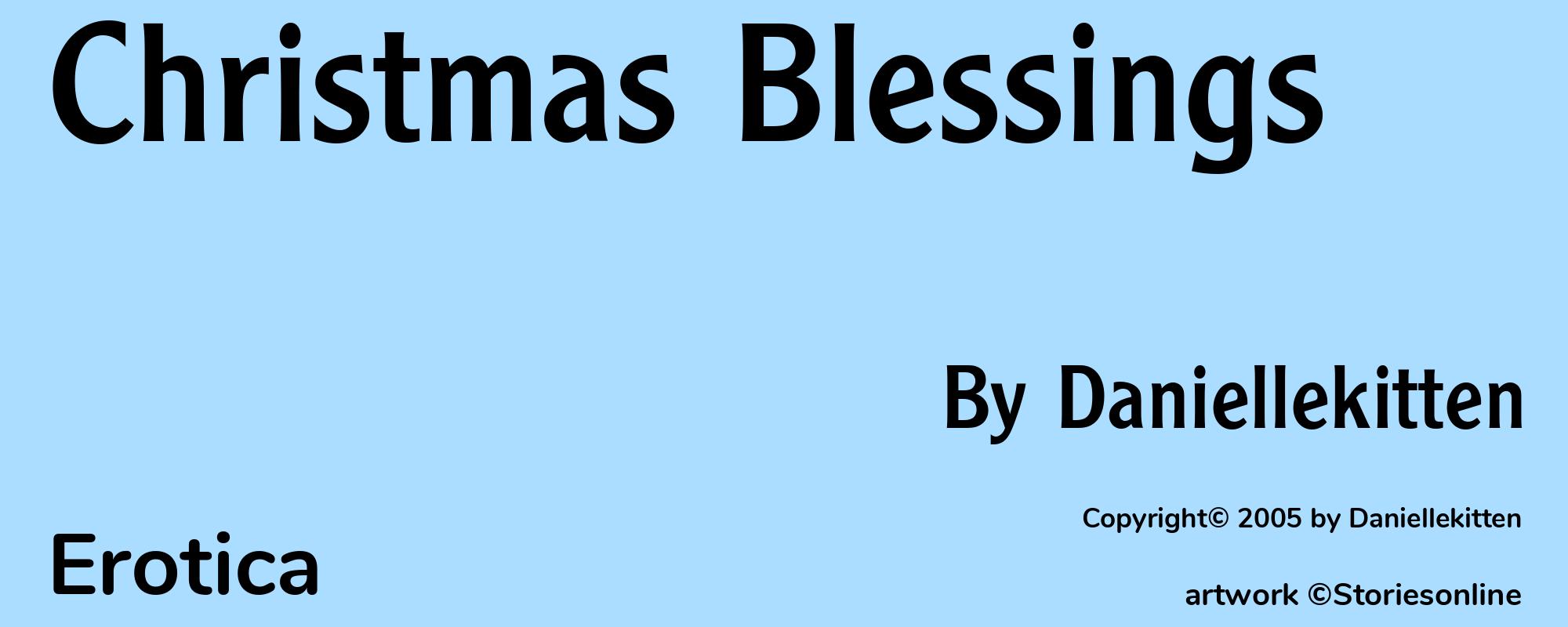 Christmas Blessings - Cover