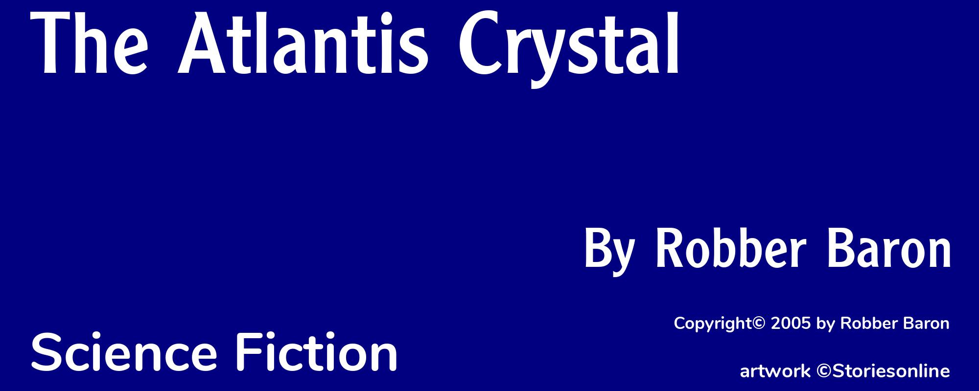 The Atlantis Crystal - Cover