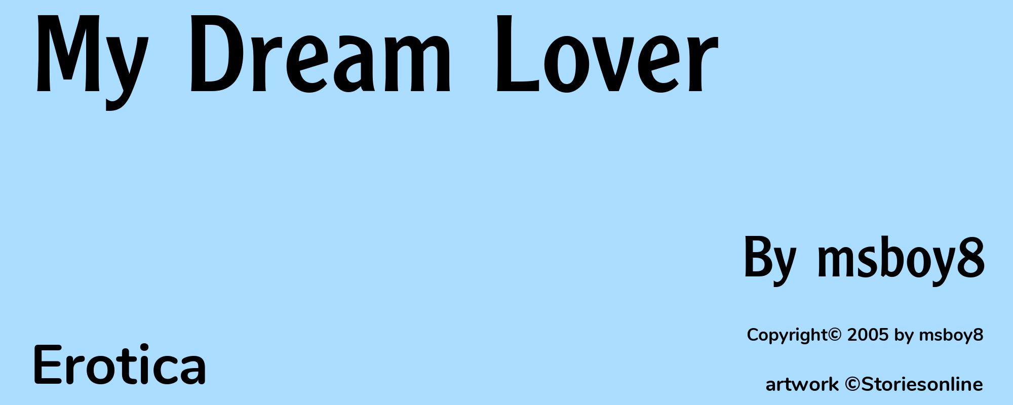 My Dream Lover - Cover