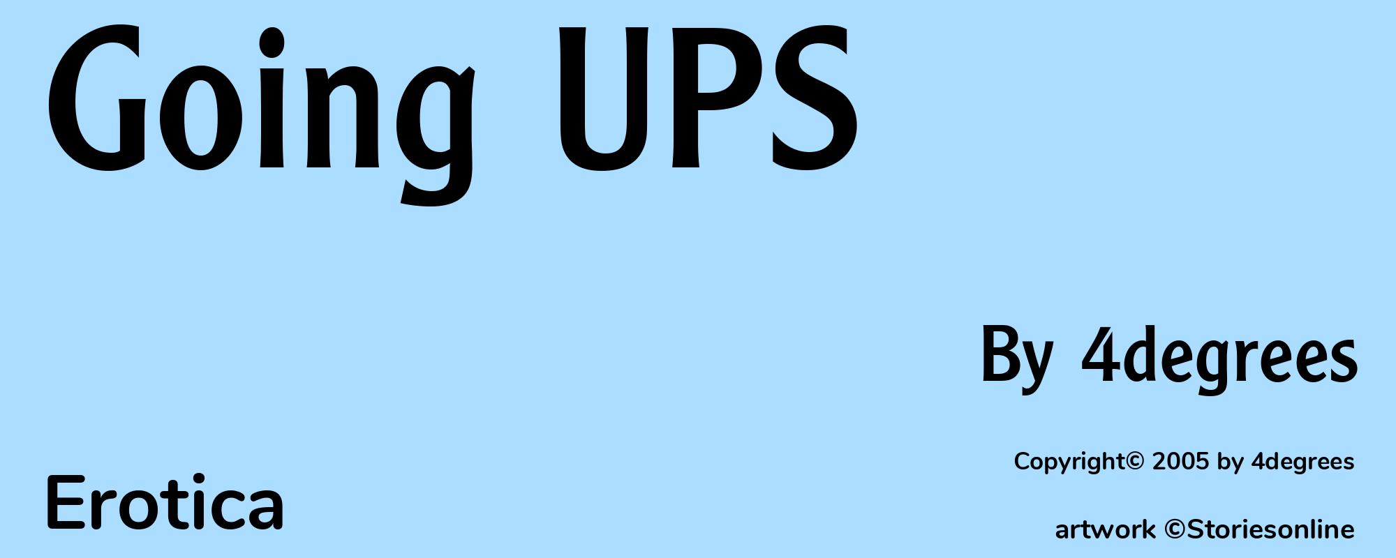 Going UPS - Cover