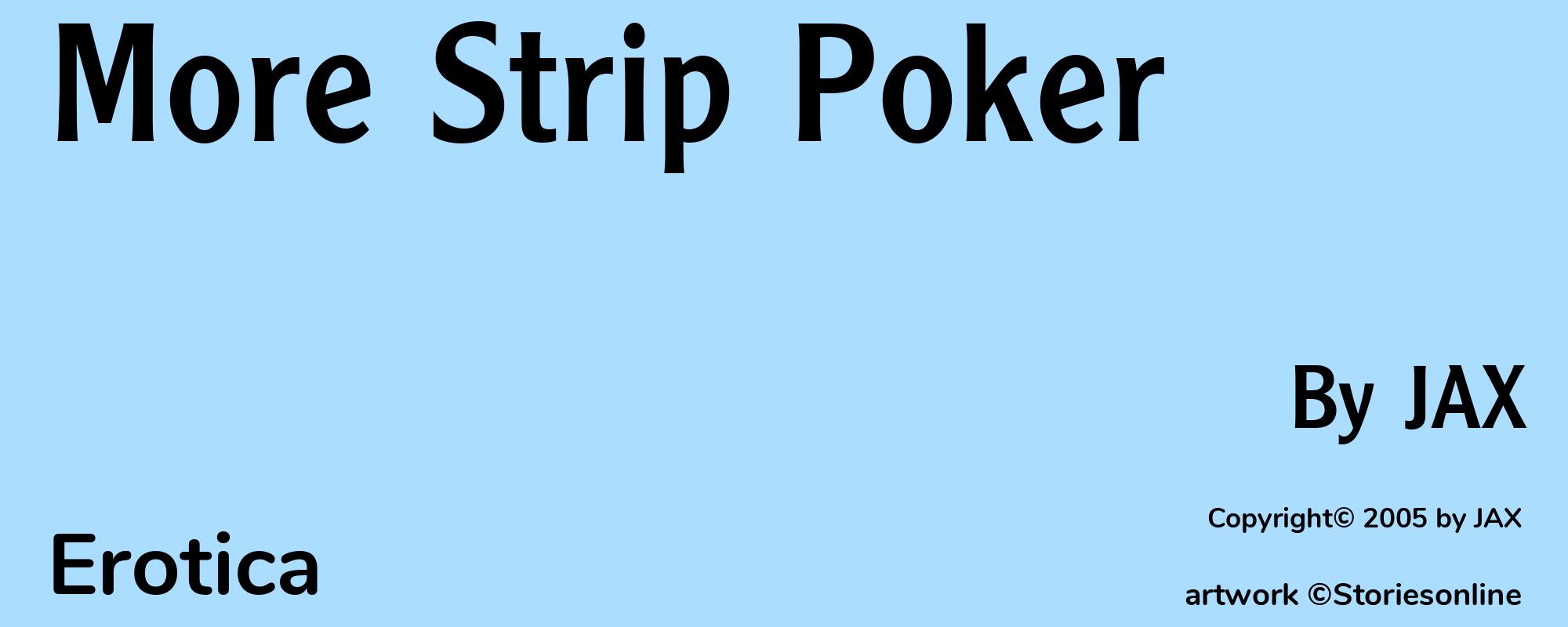 More Strip Poker - Cover