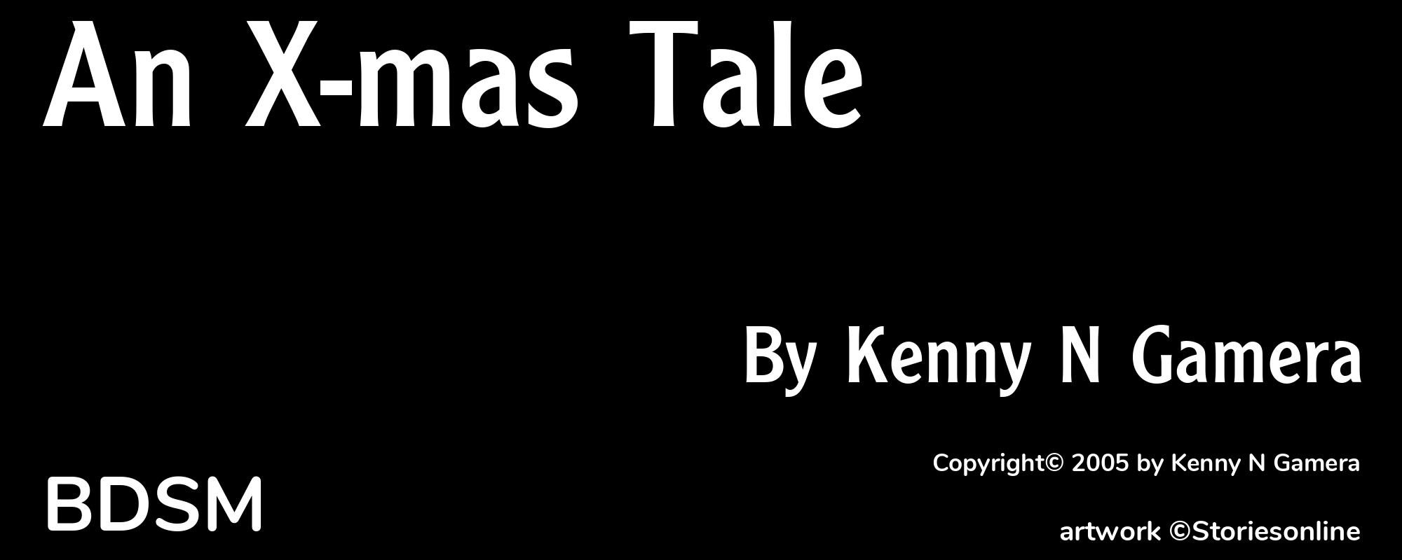 An X-mas Tale - Cover