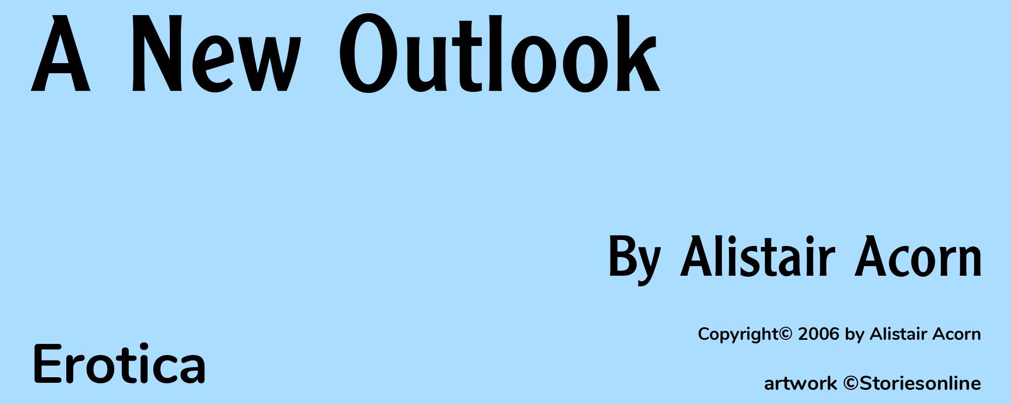 A New Outlook - Cover