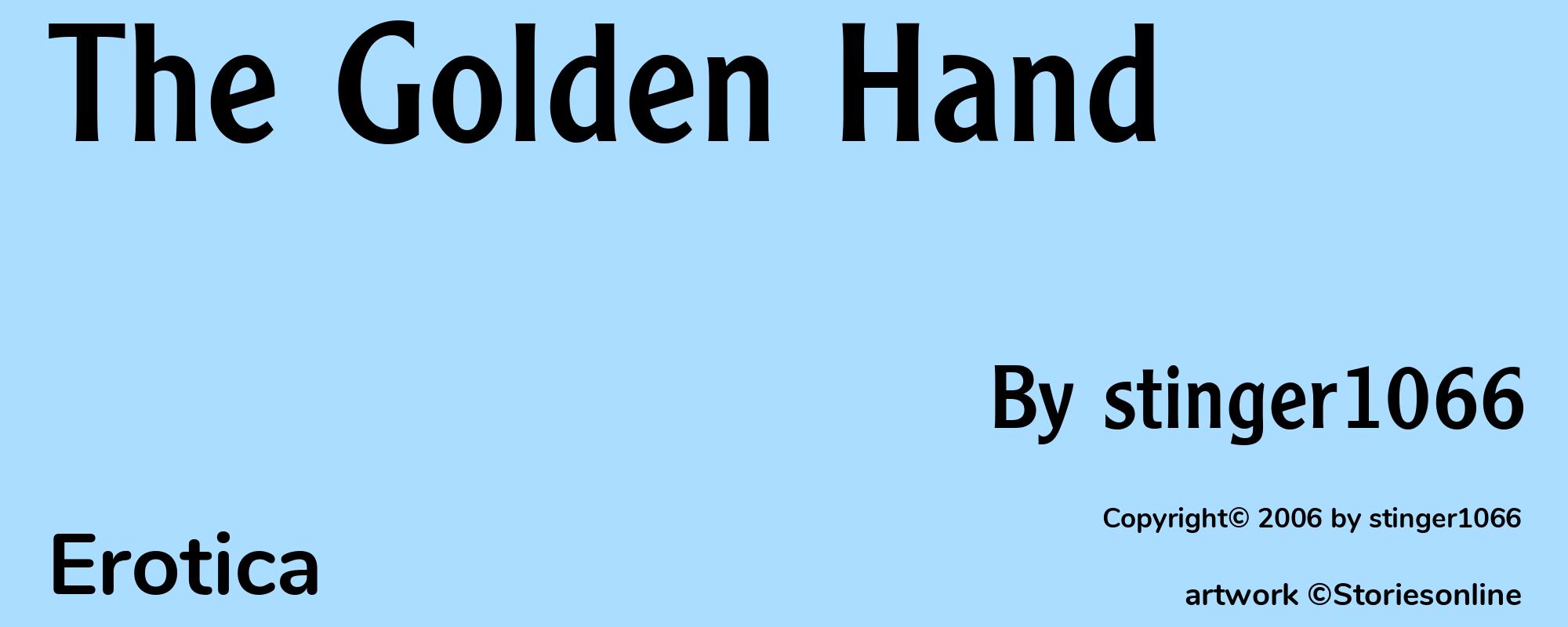 The Golden Hand - Cover