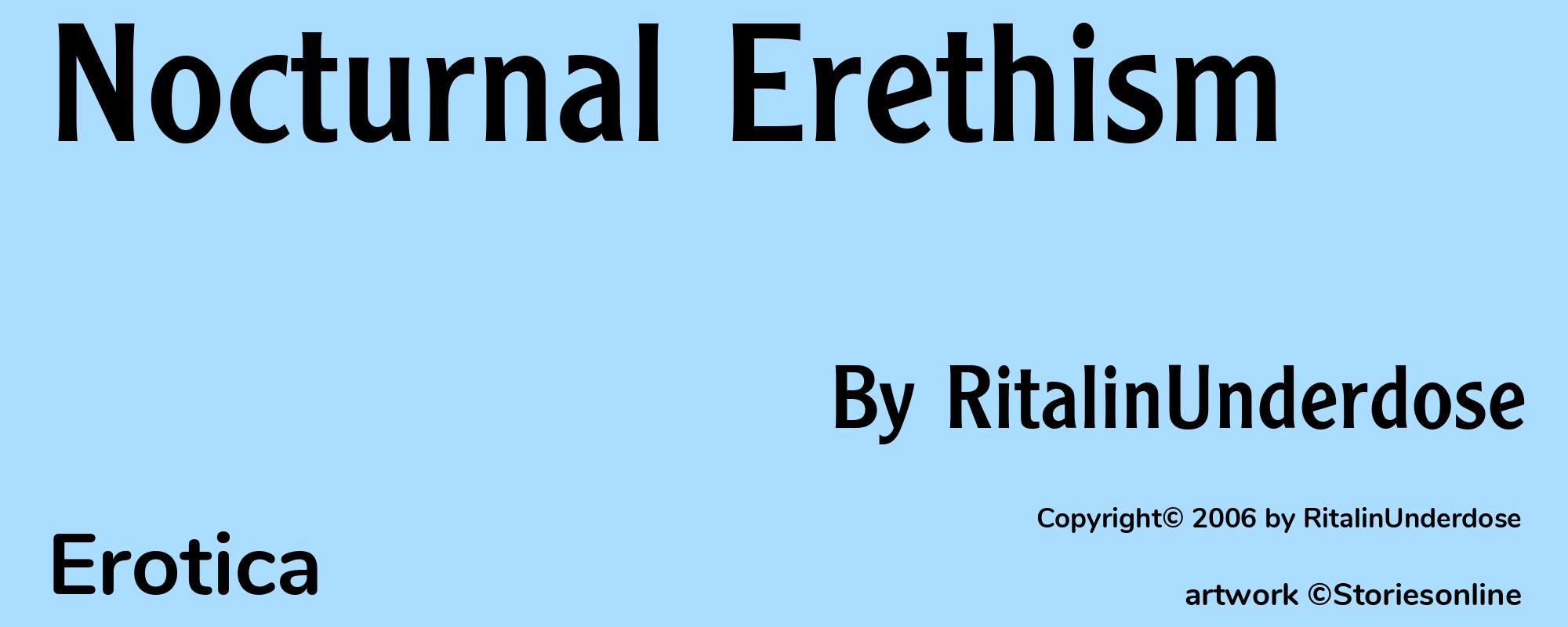 Nocturnal Erethism - Cover