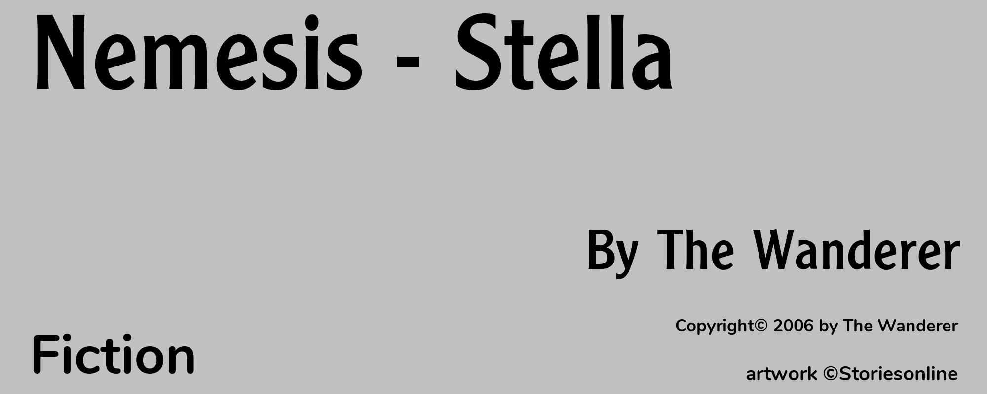 Nemesis - Stella - Cover