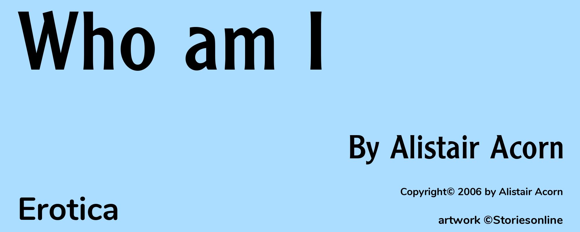 Who am I - Cover