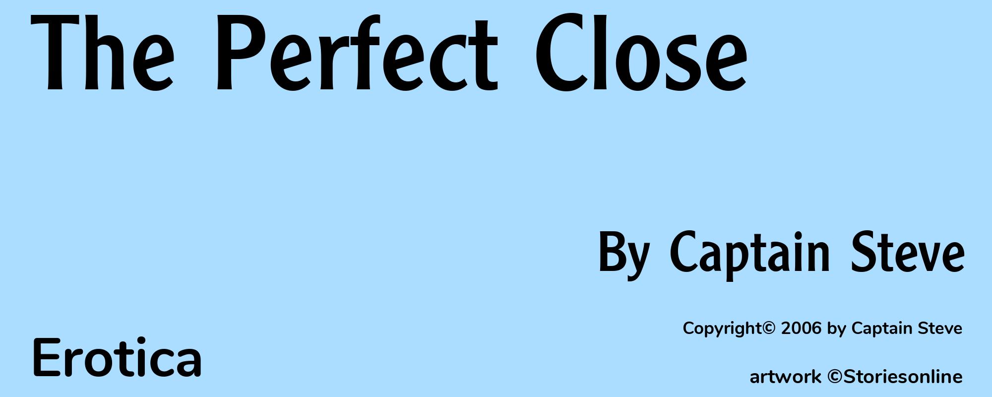 The Perfect Close - Cover