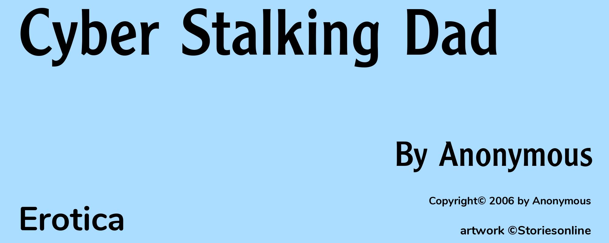 Cyber Stalking Dad - Cover