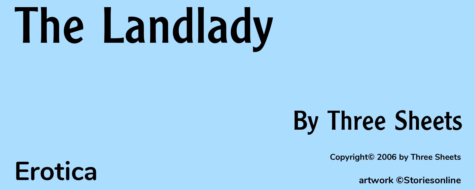 The Landlady - Cover