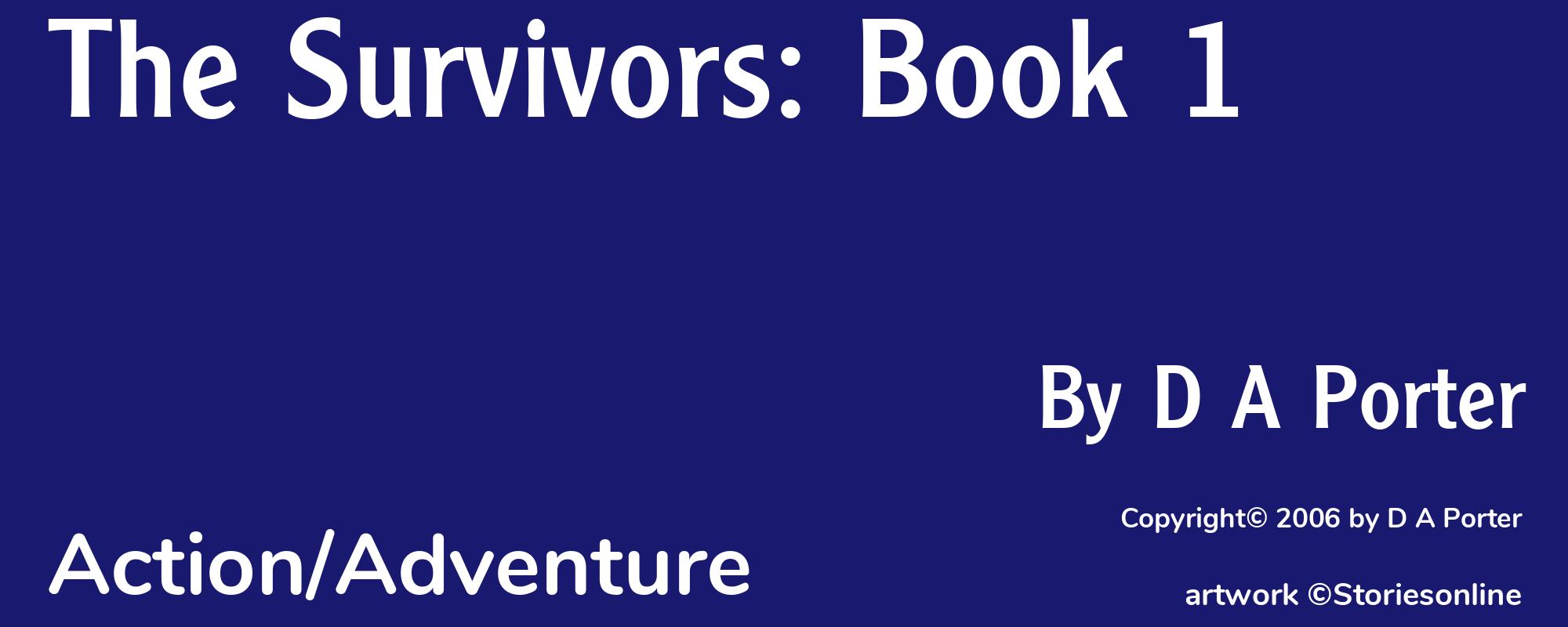 The Survivors: Book 1 - Cover