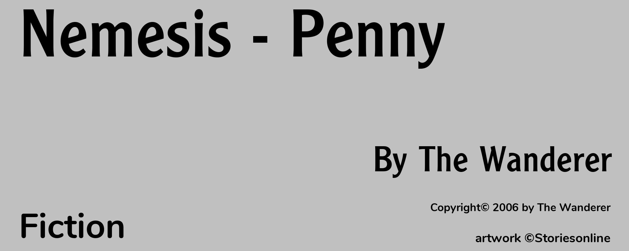 Nemesis - Penny - Cover