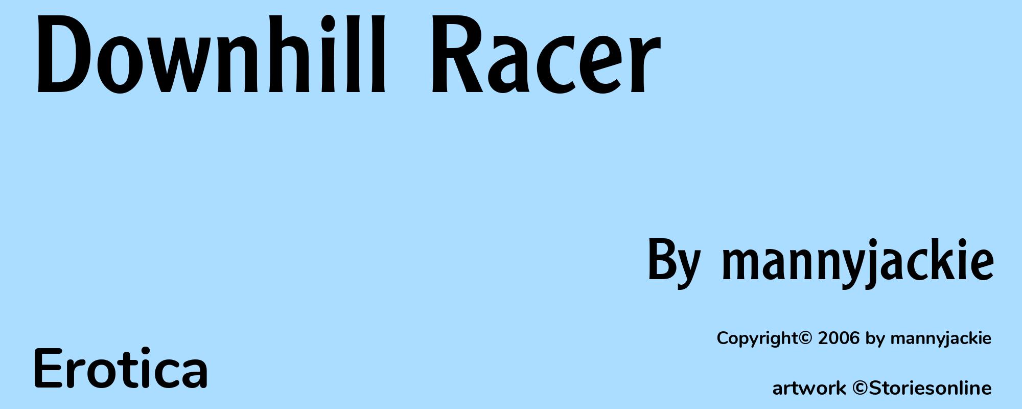 Downhill Racer - Cover