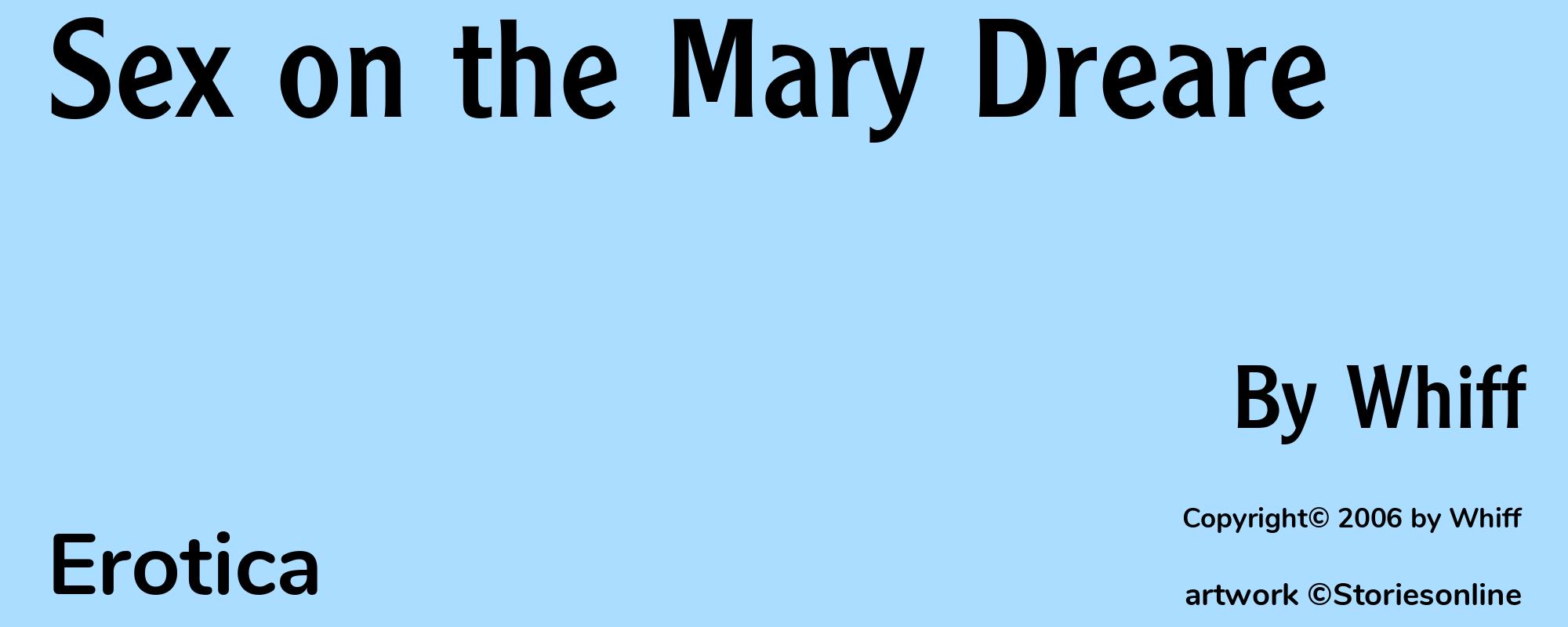 Sex on the Mary Dreare - Cover