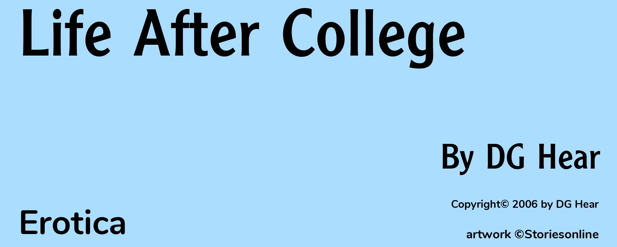 Life After College - Cover