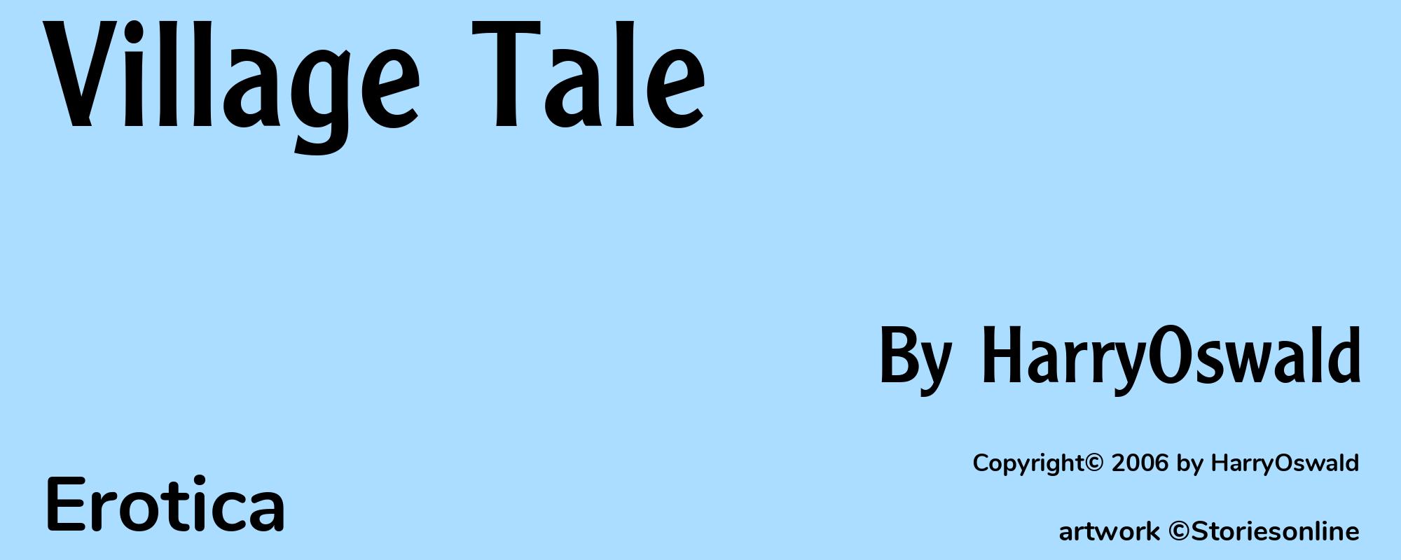 Village Tale - Cover