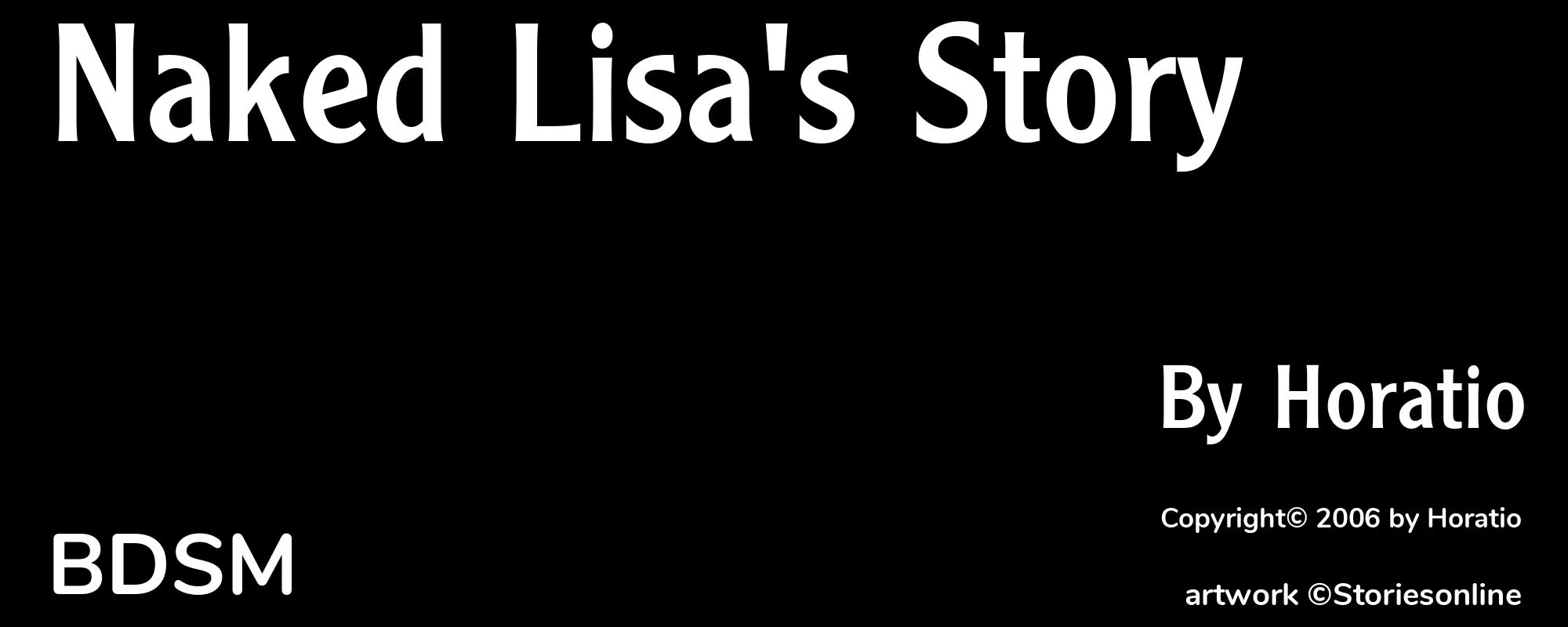 Naked Lisa's Story - Cover