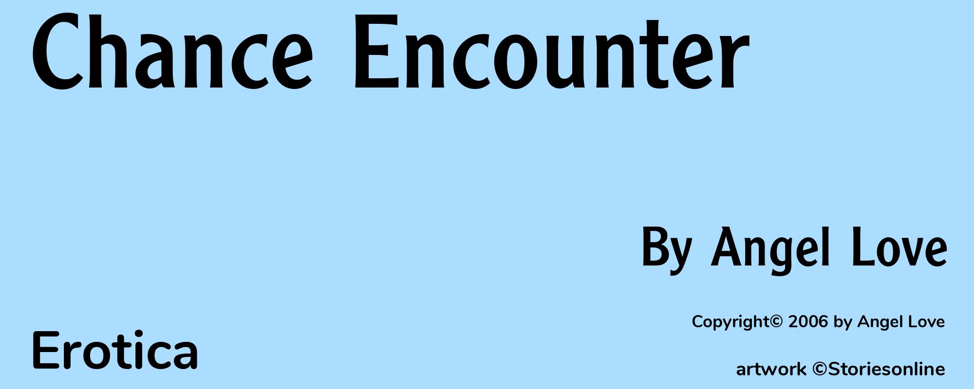 Chance Encounter - Cover