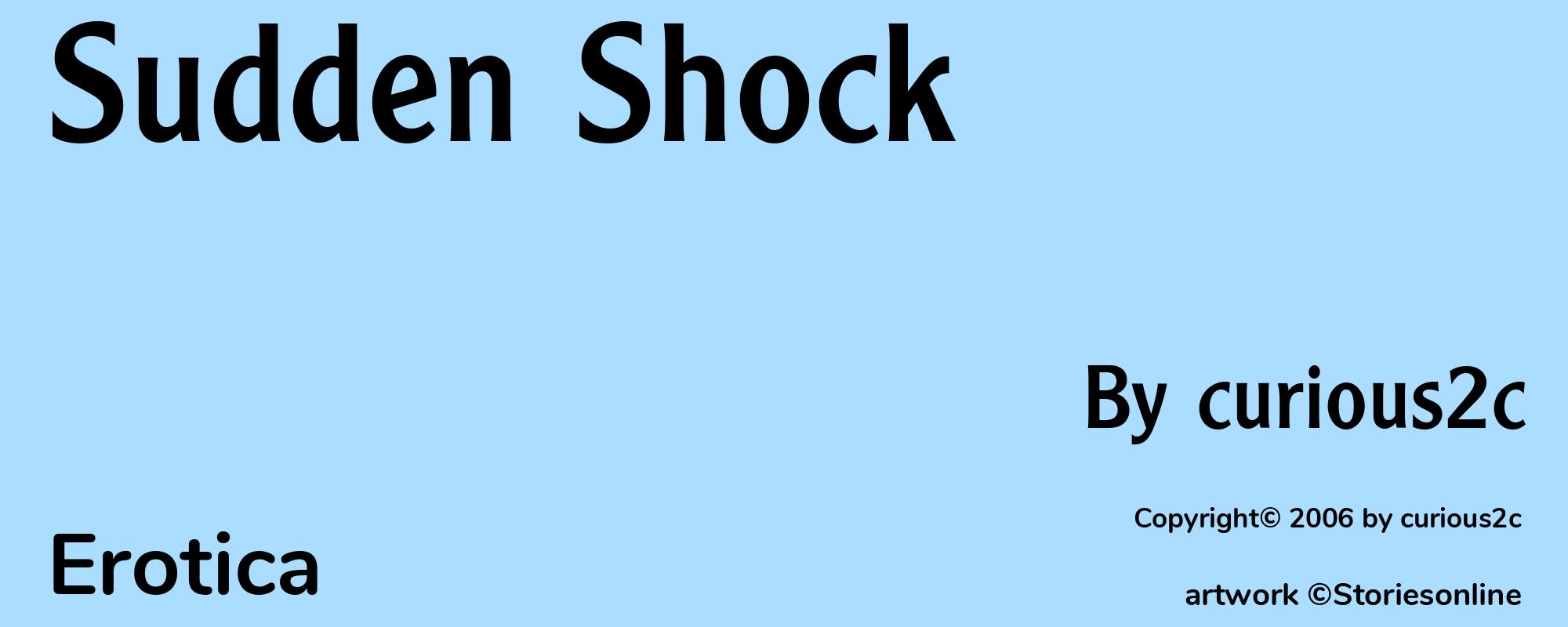 Sudden Shock - Cover