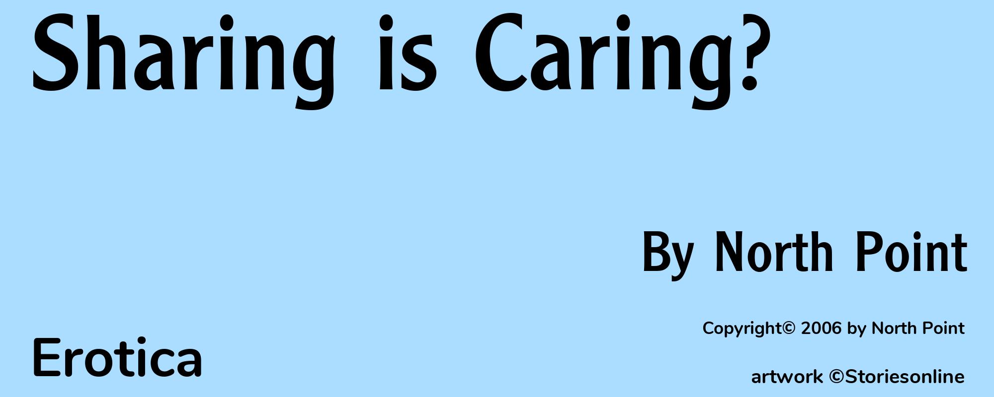 Sharing is Caring? - Cover